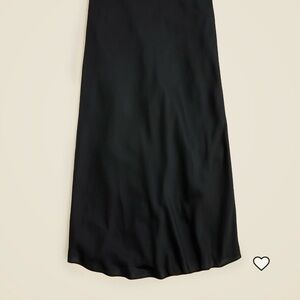 J. Crew Gwyneth Black Maxi Skirt